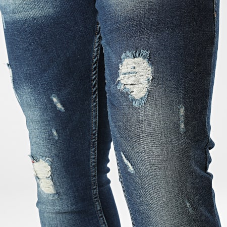 Black Industry - 1131 Jeans skinny in denim blu