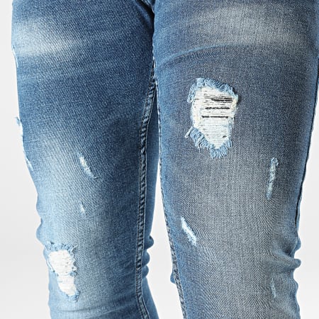Black Industry - 1133 Jeans skinny in denim blu
