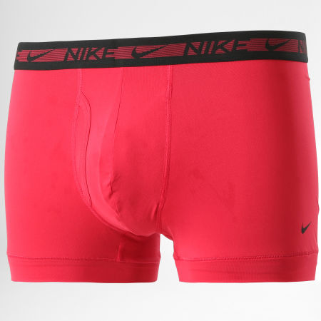 Nike - Lot De 3 Boxers Flex Micro KE1029 Noir Rouge Vert Fluo