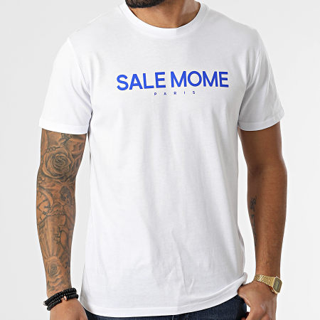 Sale Môme Paris - Camiseta Panda Azul Blanco