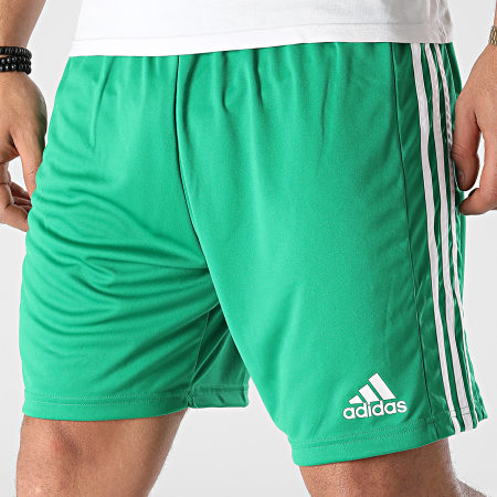 Adidas Originals - Short Jogging A Bandes Squad 21 GN5769 Vert