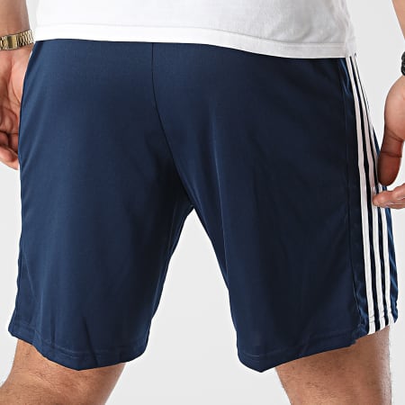 Adidas Originals - Short Jogging A Bandes Squad 21 GN5775 Bleu Marine
