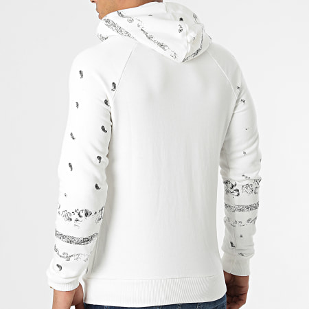 Ikao - Sweat Capuche Bandana F641 Blanc