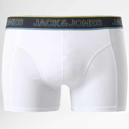 Jack And Jones - Lot De 3 Boxers Owen Noir Bleu Marine Blanc