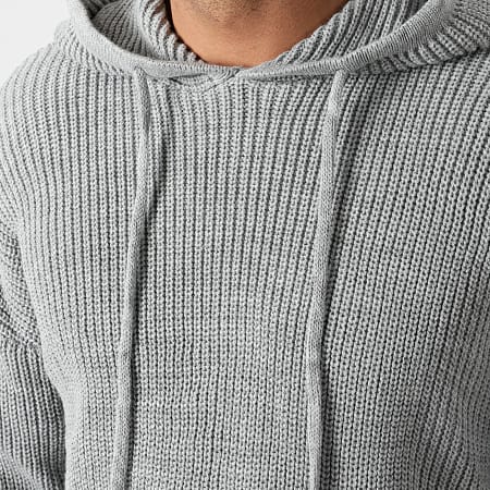 Ikao - Pull Capuche T3809 Gris