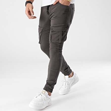 LBO - Jogger Pant Skinny Avec Poches 2026 Gris Anthracite