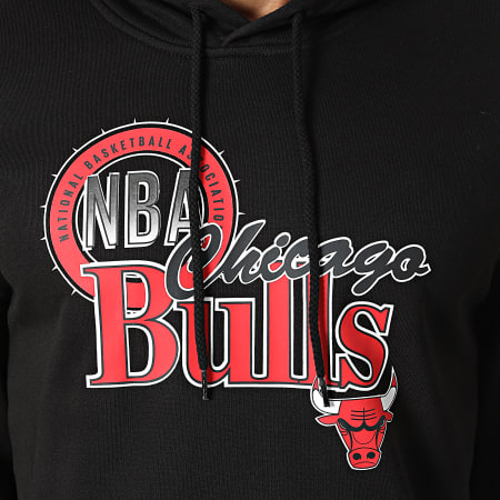New Era - Sweat Capuche Chicago Bulls NBA Throwback Graphic 12869831 Noir