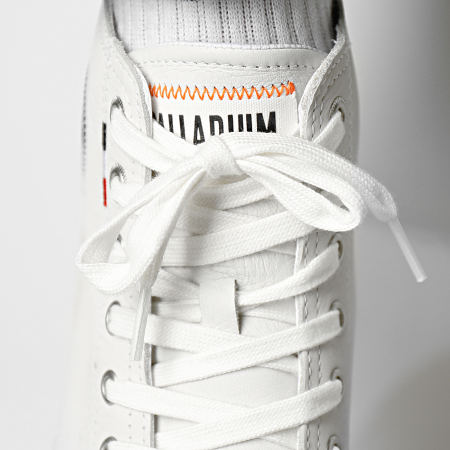 Palladium - Sneakers Palla Ace Mid Pelle 77174 Bianco