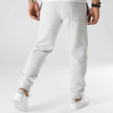 Superdry - Pantaloni da jogging con ricamo logo vintage M7010797A Grigio erica