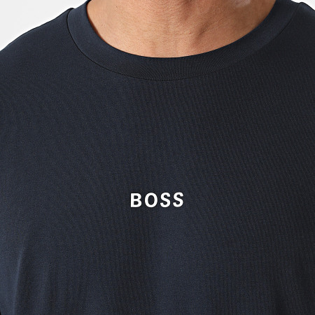 BOSS - Tee Shirt Manches Longues TChark 1 50462807 Bleu Marine