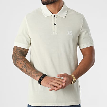 BOSS - Polo Manches Courtes Prime 1 50462812 Beige