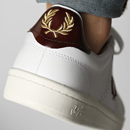 Fred Perry - Baskets B1251 Leather White