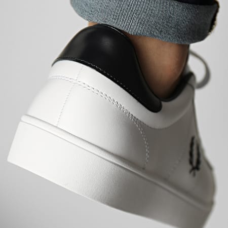 Fred Perry - Baskets Spencer Leather B2326 White Navy