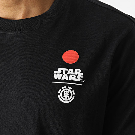 Element - Camiseta Star Wars Z1SSS2-ELF1 Negro