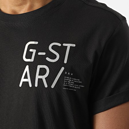 G-Star - Camiseta oversize D20724-336 Negro