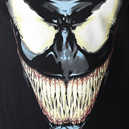 Spiderman - Camiseta Venom Sonrisa MEVENOXTS002 Negro