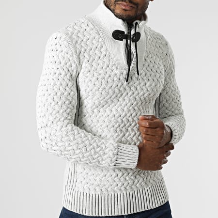 Pull Bordeaux Col Zippé REAL MEN - Tailles T L/XL, 100% Acrylique, Neuf Sous Blister