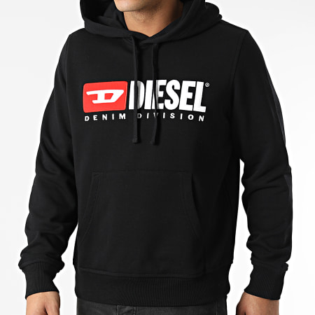 Diesel - Sweat Capuche Ginn A03757-0BAWT Noir