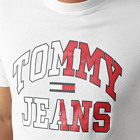 Tommy Jeans - Camiseta Entrada Colegial 2421 Blanca