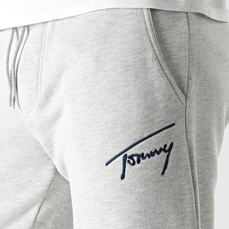Tommy Jeans - Pantalon Jogging Signature 2439 Gris Chiné