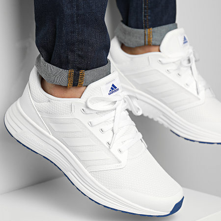 Adidas Sportswear Baskets Galaxy 5 G55774 Cloud White Royal Blue