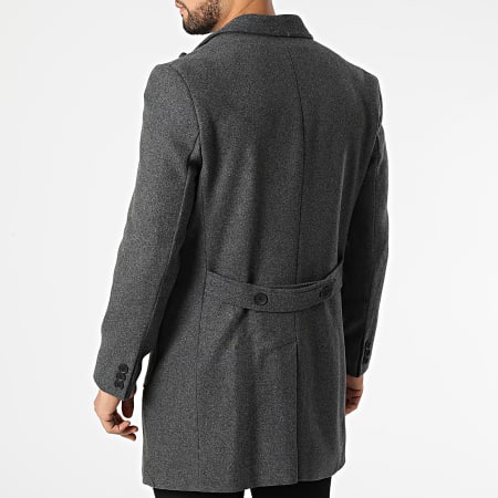Classic Series - Manteau A2IY6108 Gris Anthracite Chiné