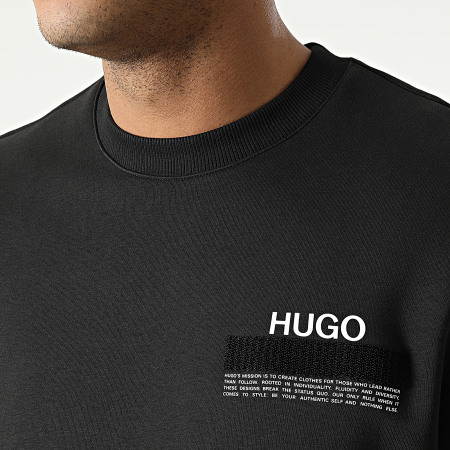 HUGO - Sweat Crewneck 50458322 Noir