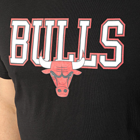 New Era - T-shirt NBA Baseball Hoop Graphic Chicago Bulls 12869850 Noir