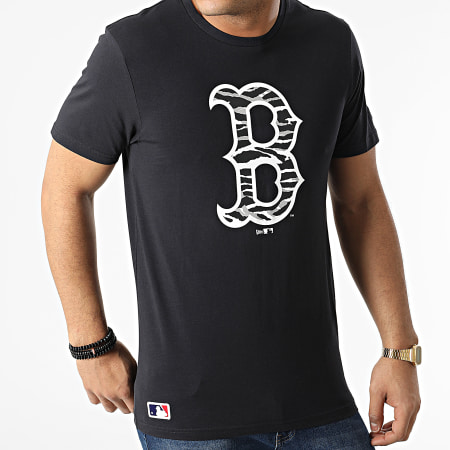 New Era - MLB Seasonal Relleno Boston Red Sox Camiseta 12869857 Azul marino