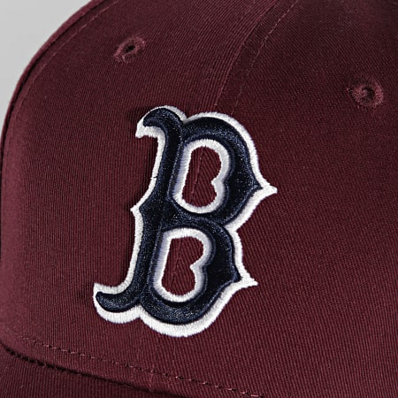 New Era - Casquette 9Forty League Essential Boston Red Sox Bordeaux