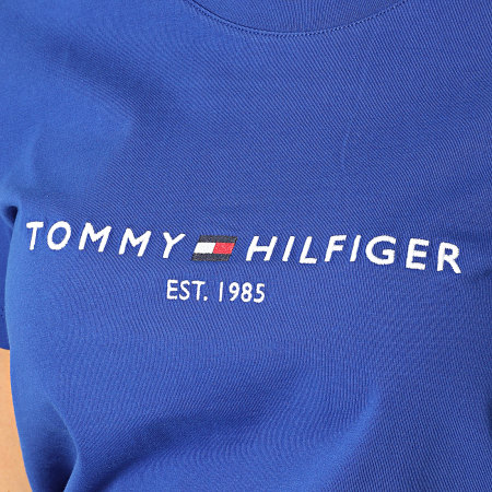 Tee shirt tommy hilfiger femme bleu sales
