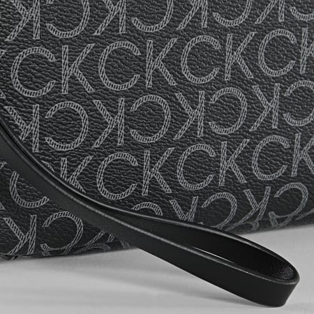 Calvin Klein - Pochette Warmth Monogram Compact 7810 Noir