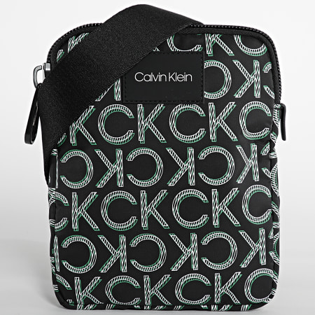 Calvin Klein - Sacoche Code Repreve Flatpack 8150 Noir
