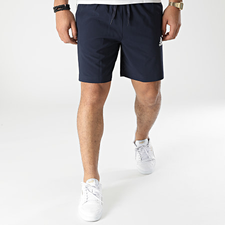 adidas - Short Jogging 3 Stripes Cheslea GL0023 Bleu Marine