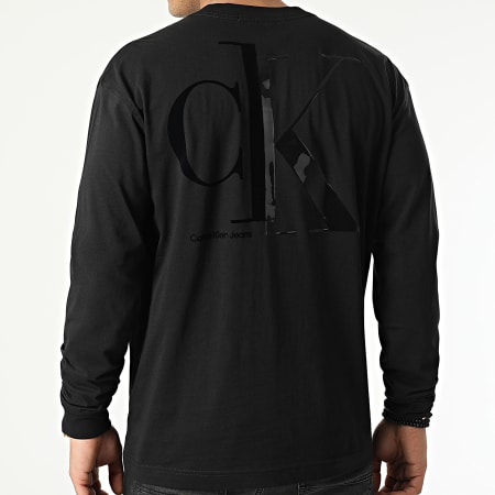 Calvin Klein - Tee Shirt A Manches Longues 9720 Noir