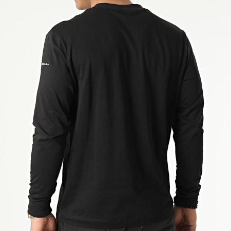Calvin Klein - Tee Shirt A Manches Longues 9897 Noir