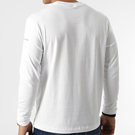 Calvin Klein - Tee Shirt A Manches Longues 9897 Blanc
