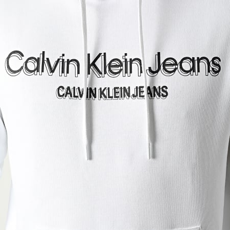 Calvin Klein - Sweat Capuche 9930 Blanc