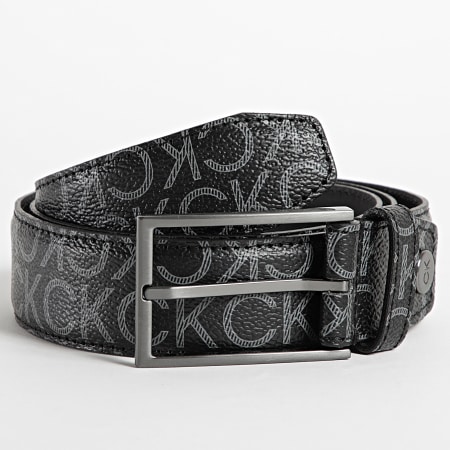 Calvin Klein - Cinturón Ajustable Alargado Cuadrado Mono 7846 Negro