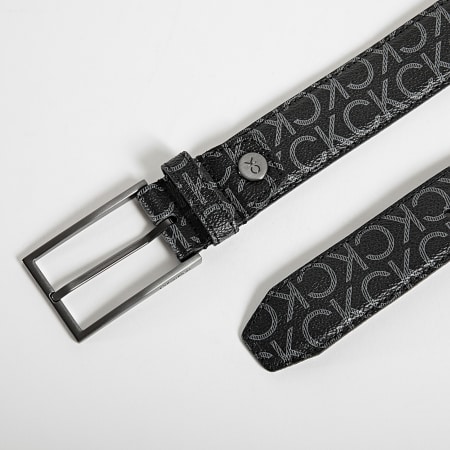Calvin Klein - Cinturón Ajustable Alargado Cuadrado Mono 7846 Negro