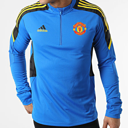 Adidas Sportswear - Tee Shirt A Manches Longues Manchester United FC GS2414 Bleu Roi