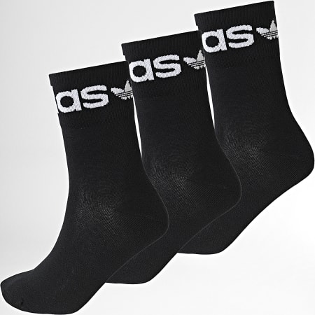 Adidas Originals - Confezione da 3 paia di calzini H32386 nero