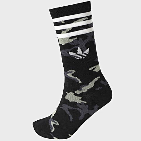 Adidas Originals - Lot De 2 Paires De Chaussettes Camouflage HC9533 Noir