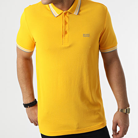 BOSS - Polo Manches Courtes Paddy 50398302 Jaune