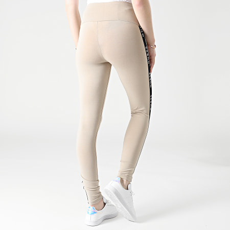 Guess - Leggings Mujer Rayas V2RB11-KABR0 Beige