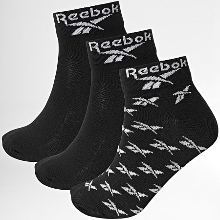 Reebok - Lot De 3 Paires De Chaussettes GG6675 Noir -  LaBoutiqueOfficielle.com
