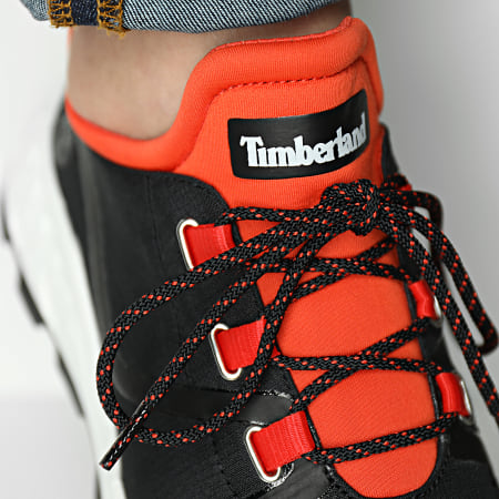Timberland - Brooklyn Oxford A2GGE Sneakers nere a rete arancione