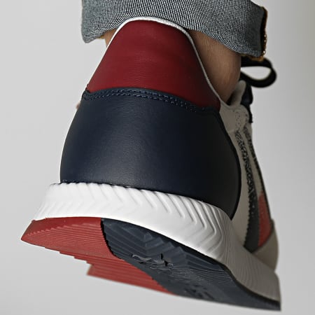 Tommy Jeans - Track Cleat Mix Runner 0872 Sneakers bianche