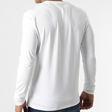 Guess - T-shirt Manches Longues M2RI28-J1311 Blanc