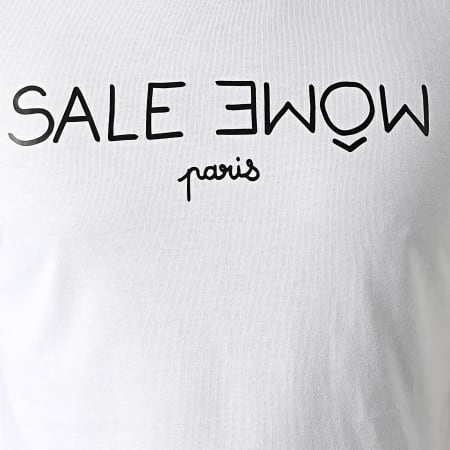 Sale Môme - Tee Shirt Punition Blanc Noir